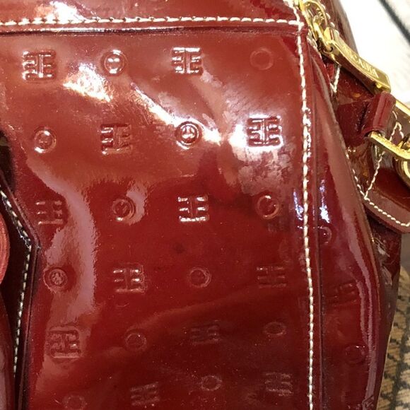 Rare Arcadia Patent Leather Doctor Bag crossbody - Picture 7 of 8